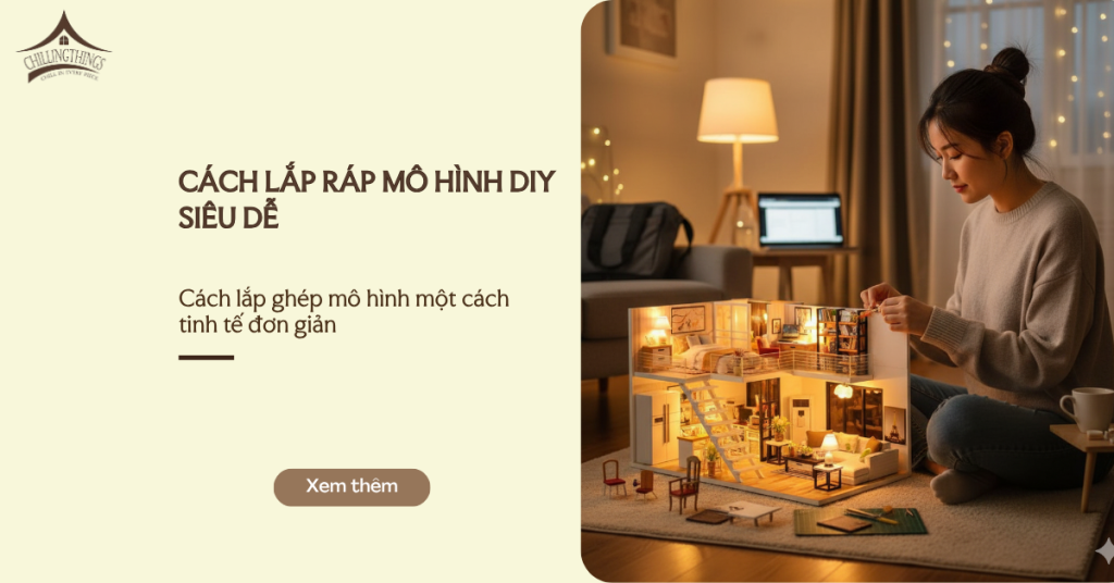 ảnh đại diện cách lắp ráp mô hình DIY