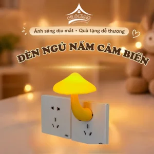 đèn ngủ LED hình nấm