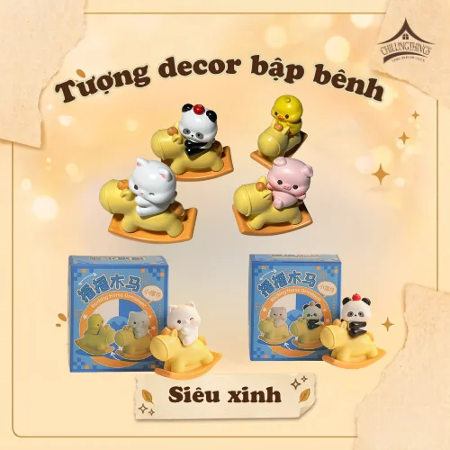 mô hình thú cưỡi ngựa